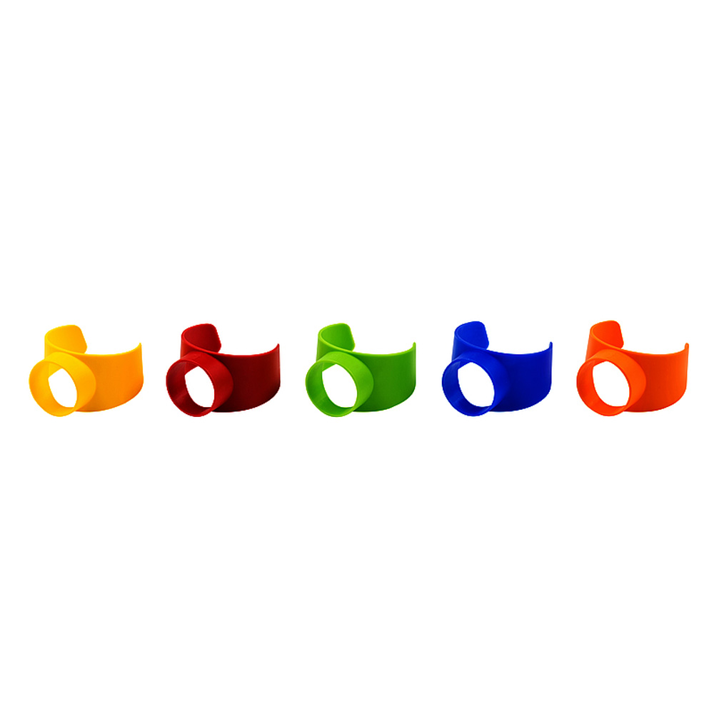 Farbcodierungsringe Pumpsprühflasche - 5er Set